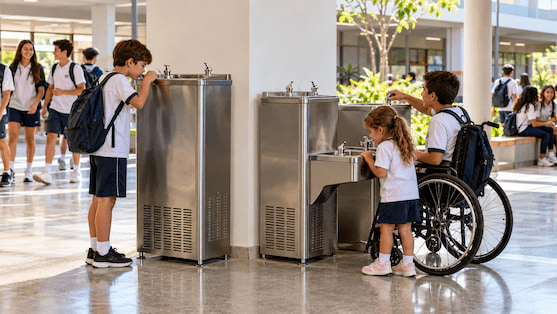 Purificador de pressão para escola: como escolher?